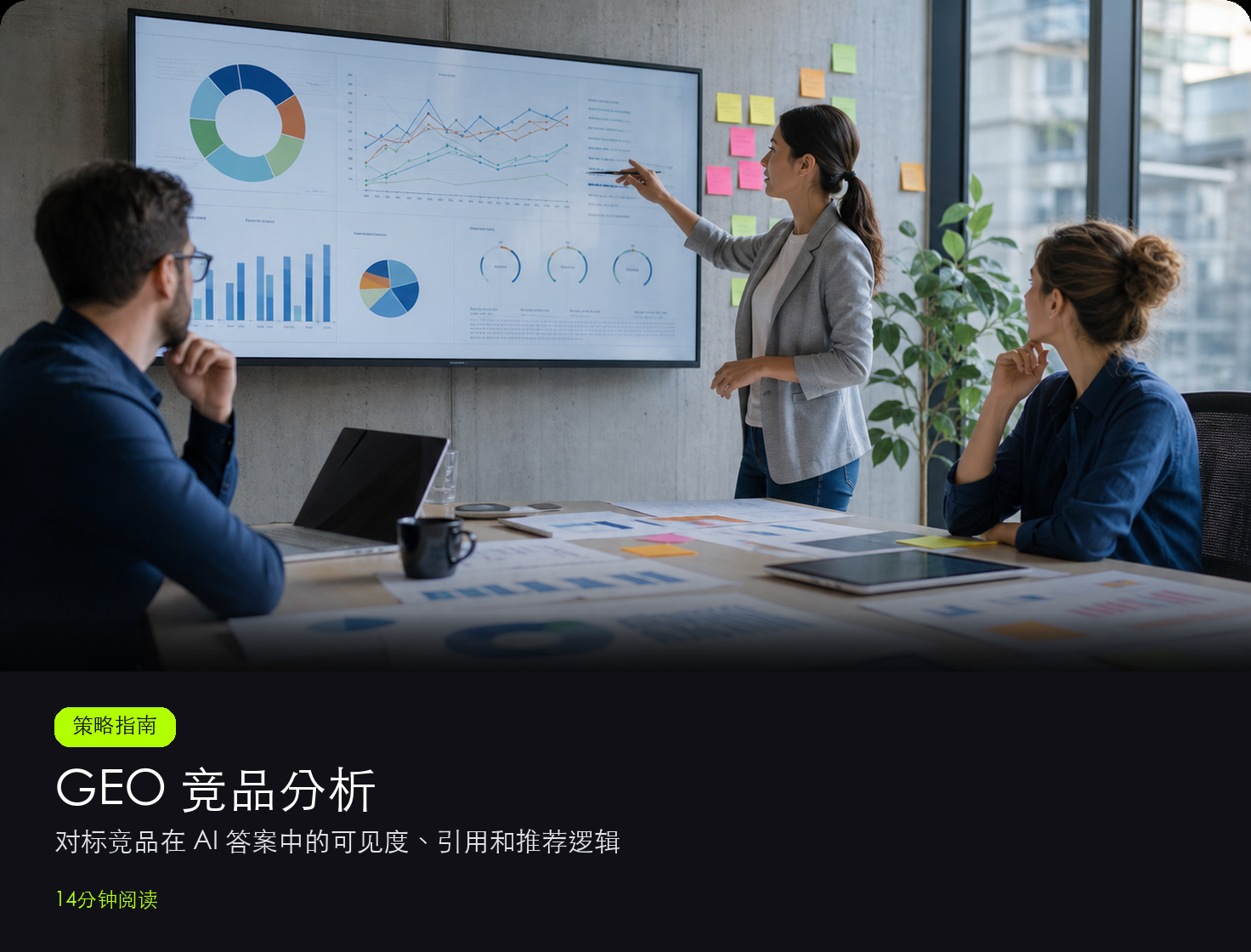 GEO 竞品分析:如何衡量品牌在 AI 答案中的竞争可见度