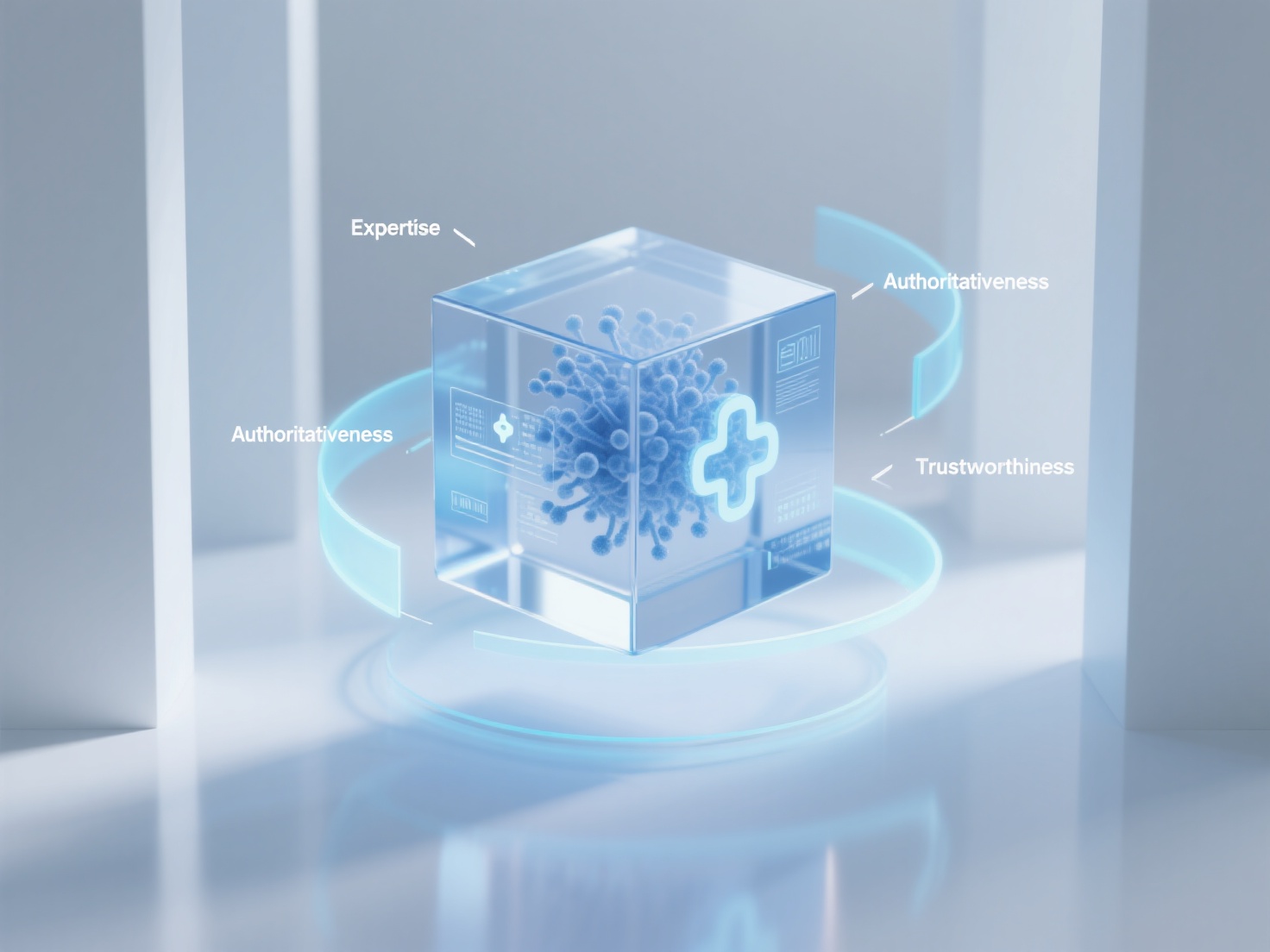 健康类内容的E-E-A-T（专业、权威、可信）要求在GEO中具体如何体现？