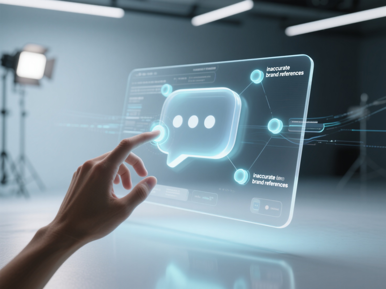 如何与 AI 平台沟通，要求纠正不准确的品牌引用？