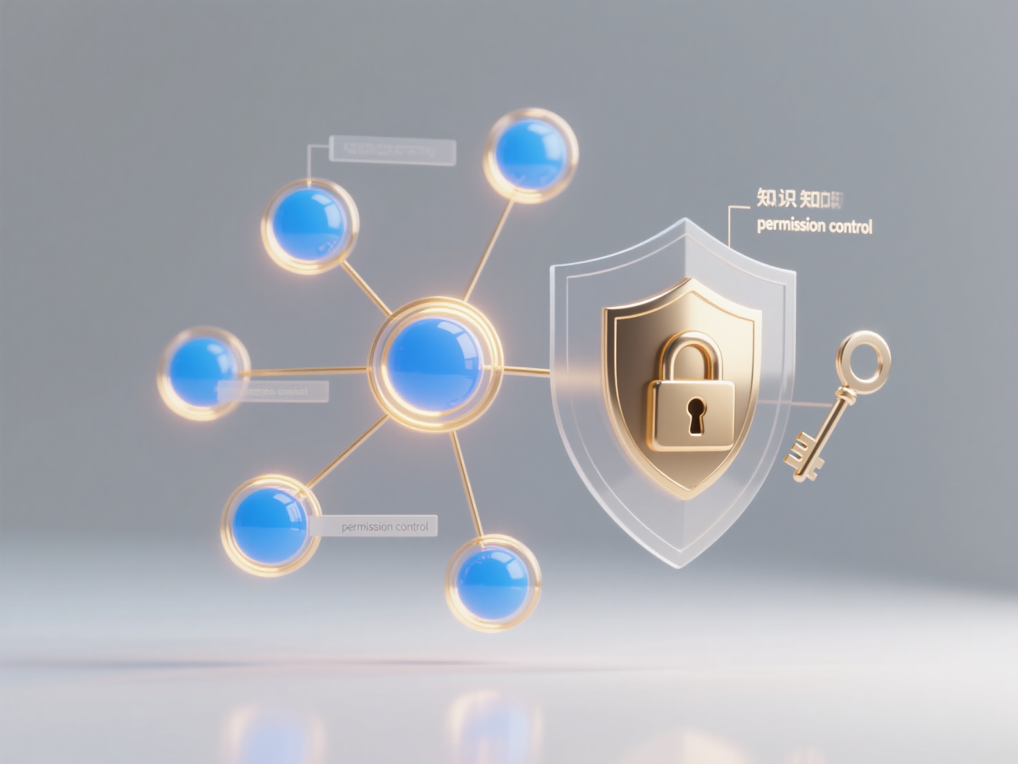 如何设计知识图谱接入流程中的权限控制和数据安全机制？