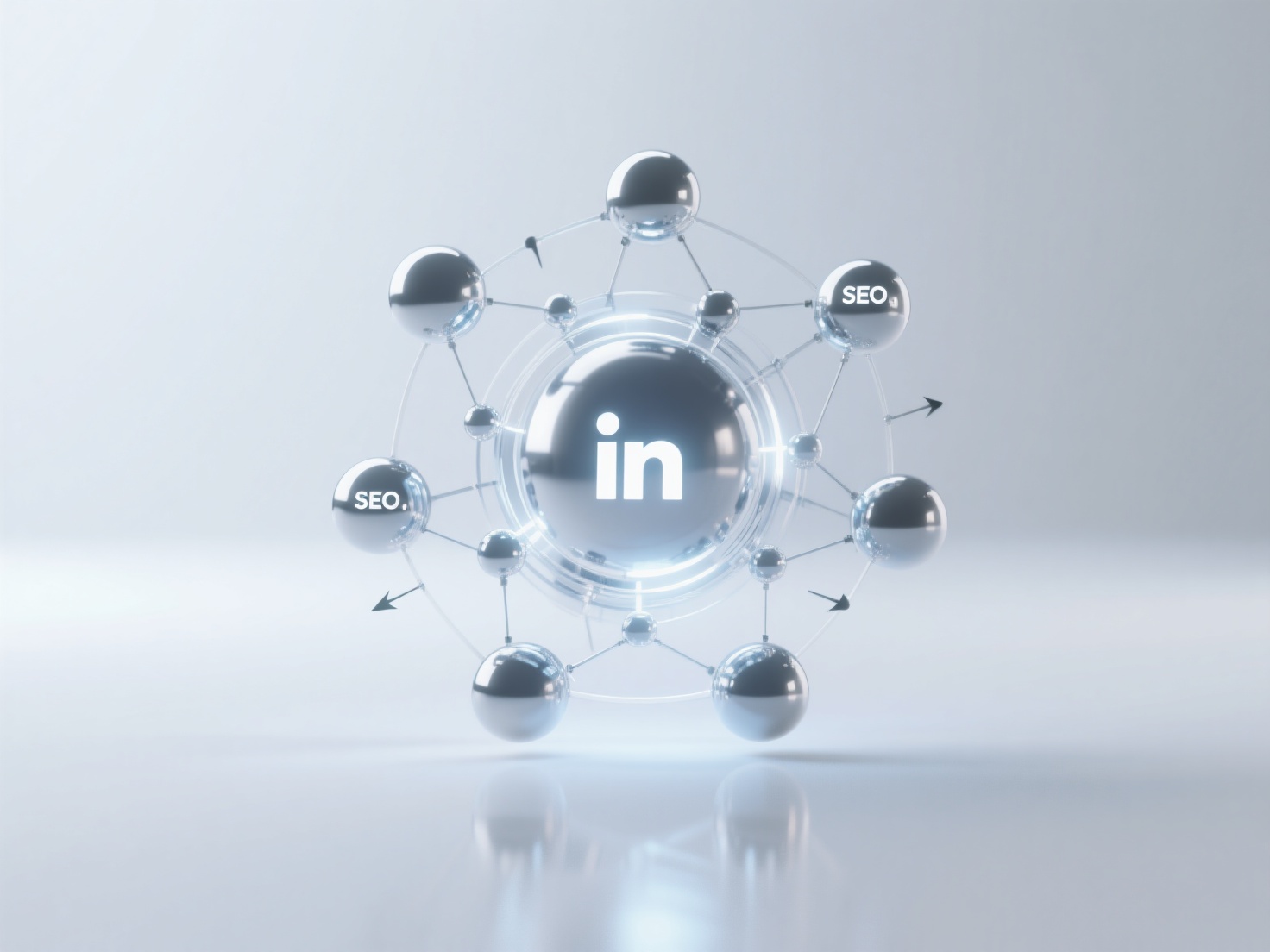 如何通过LinkedIn广告和SEO内容相结合的方式提升B2B企业的专业形象和搜索排名？