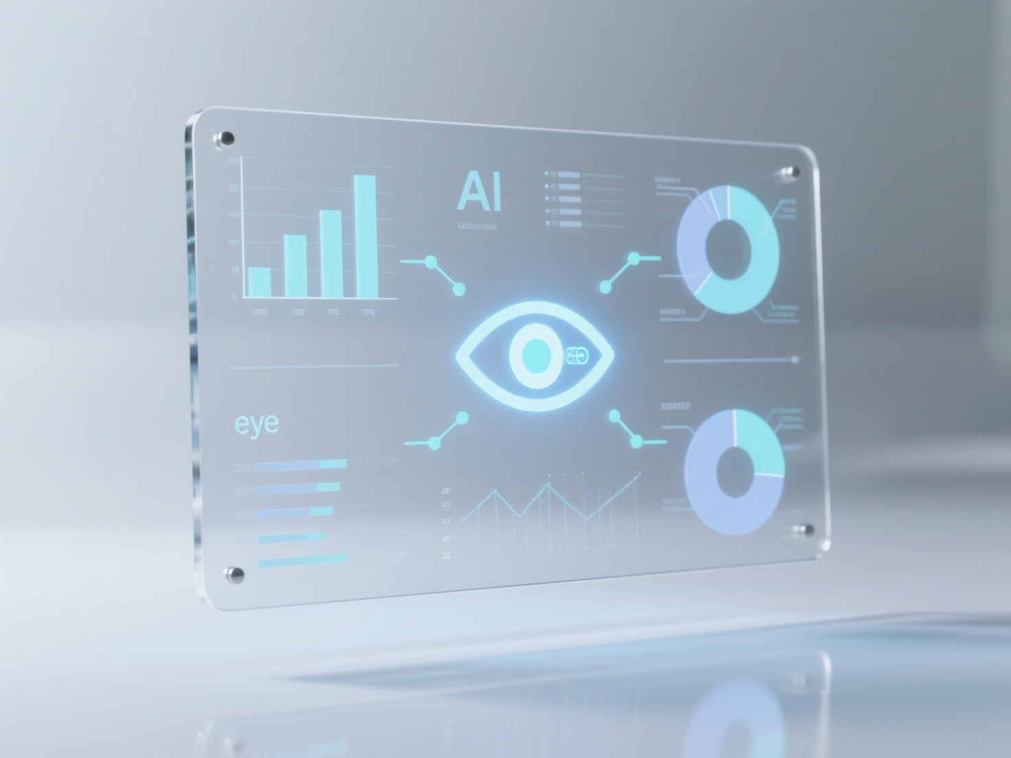 如何利用文本描述和结构化数据提升信息图表的AI可读性？