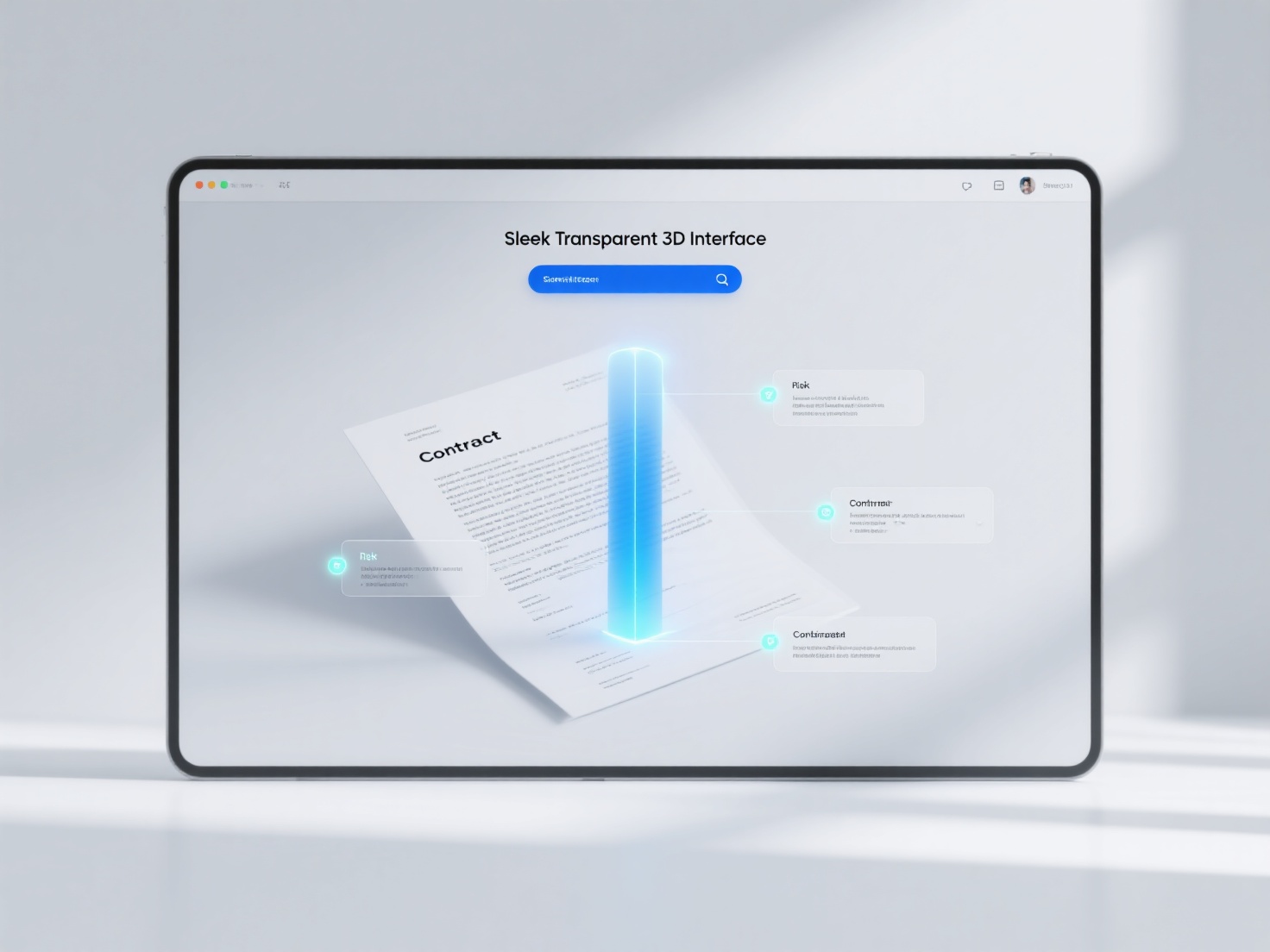 如何利用垂直领域 AI 搜索进行智能合同审查和风险评估？