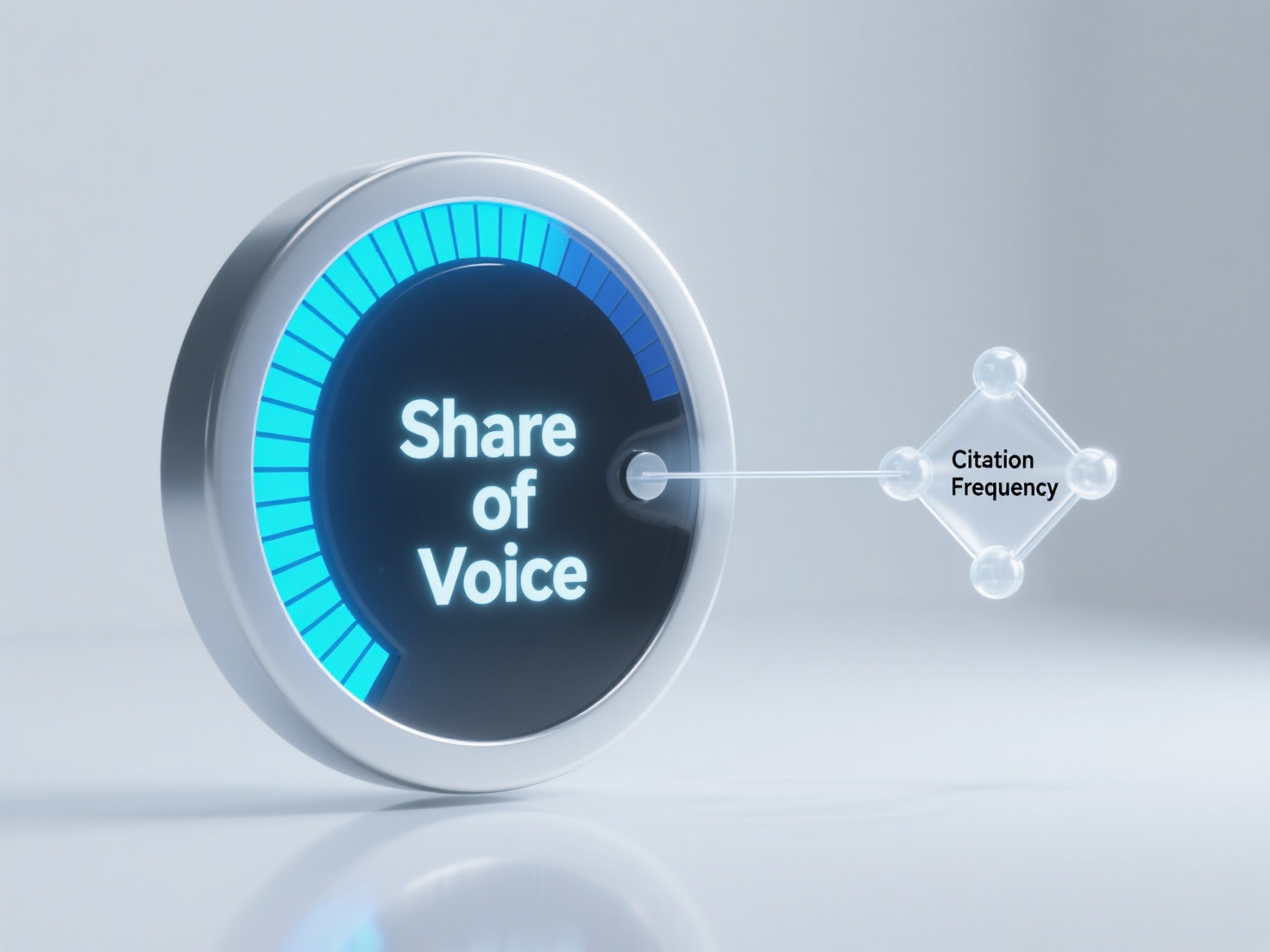 在 GEO 监测中，Share of Voice 的提升是否必然带来引用频次的增加？