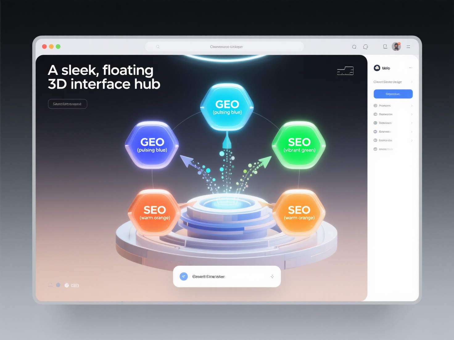 在流量分配上，GEO、SEO 和 AEO 各自的侧重点和优势在哪里？
