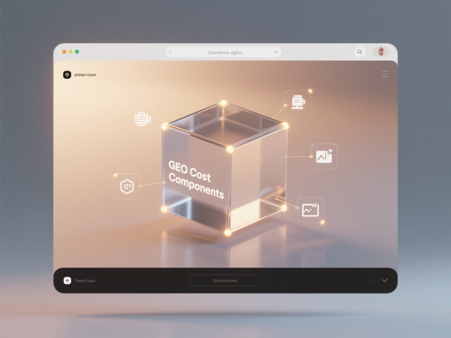 GEO 投入产出比的计算中，成本应包含哪些方面？