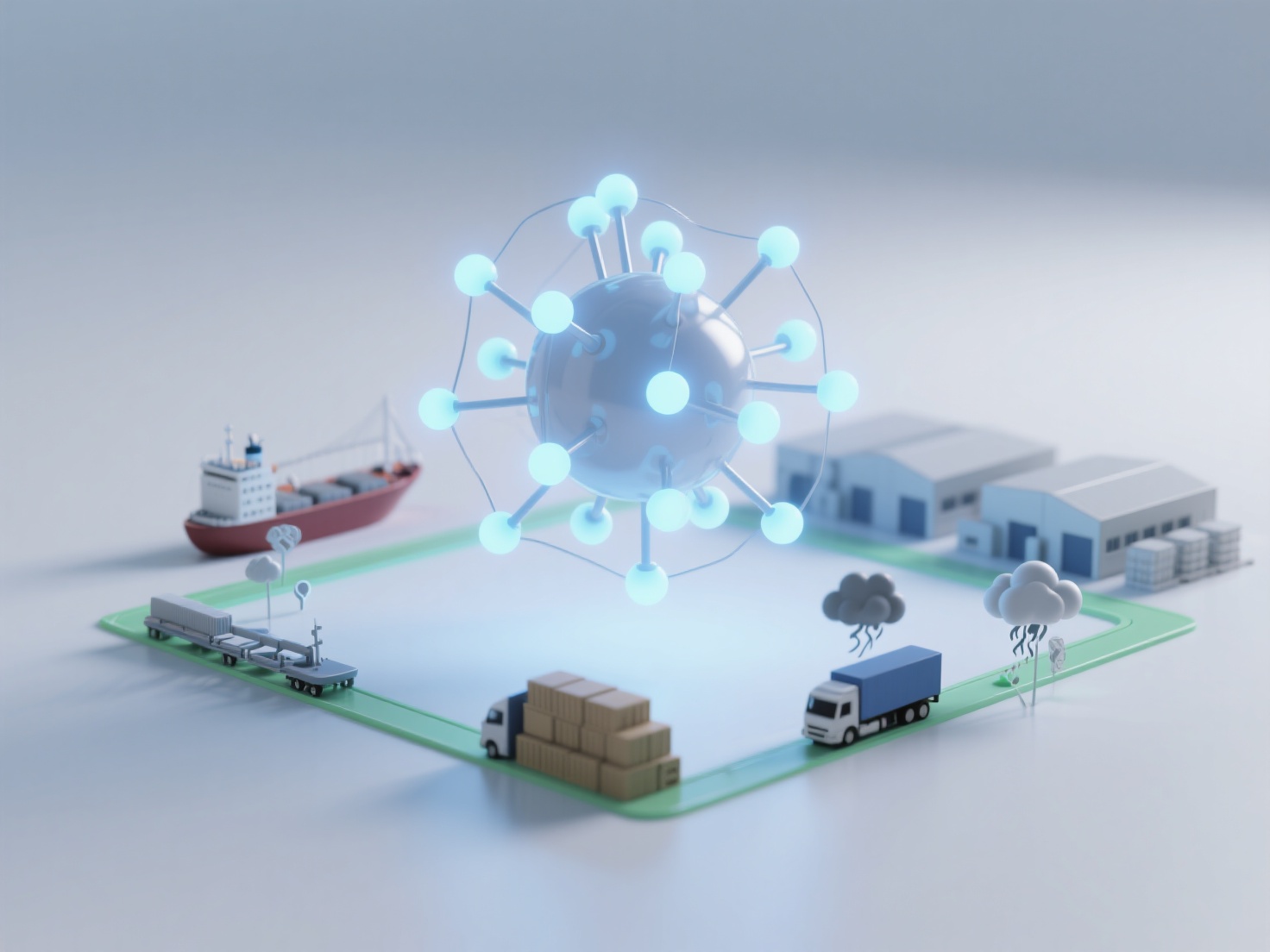 垂直领域 AI 搜索在供应链风险管理和物流优化上的应用是什么？